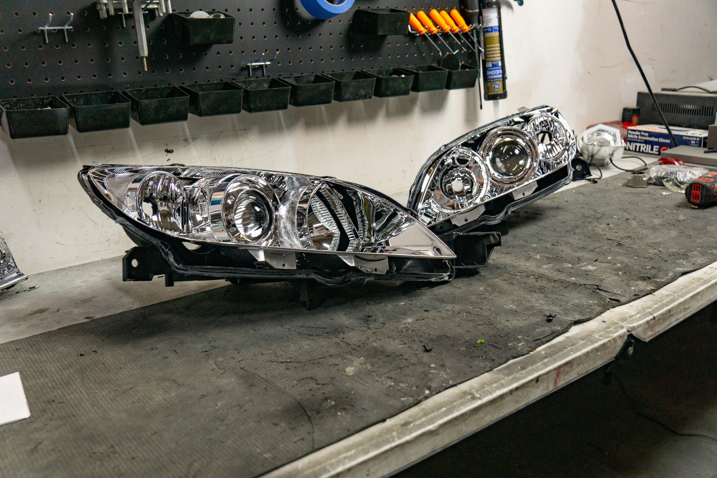 04-09 Mazda3/Speed3 Hatch Custom Headlights